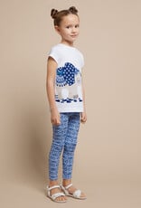 Mayoral Elephant Shirt and Leggings Set