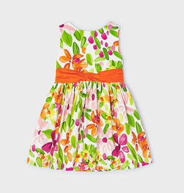 Mayoral Patterned Satin Dress