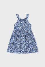 Mayoral Ink Flower Printed Dress