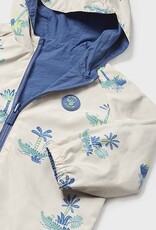Mayoral Indigo Tropics Reversible windbreaker