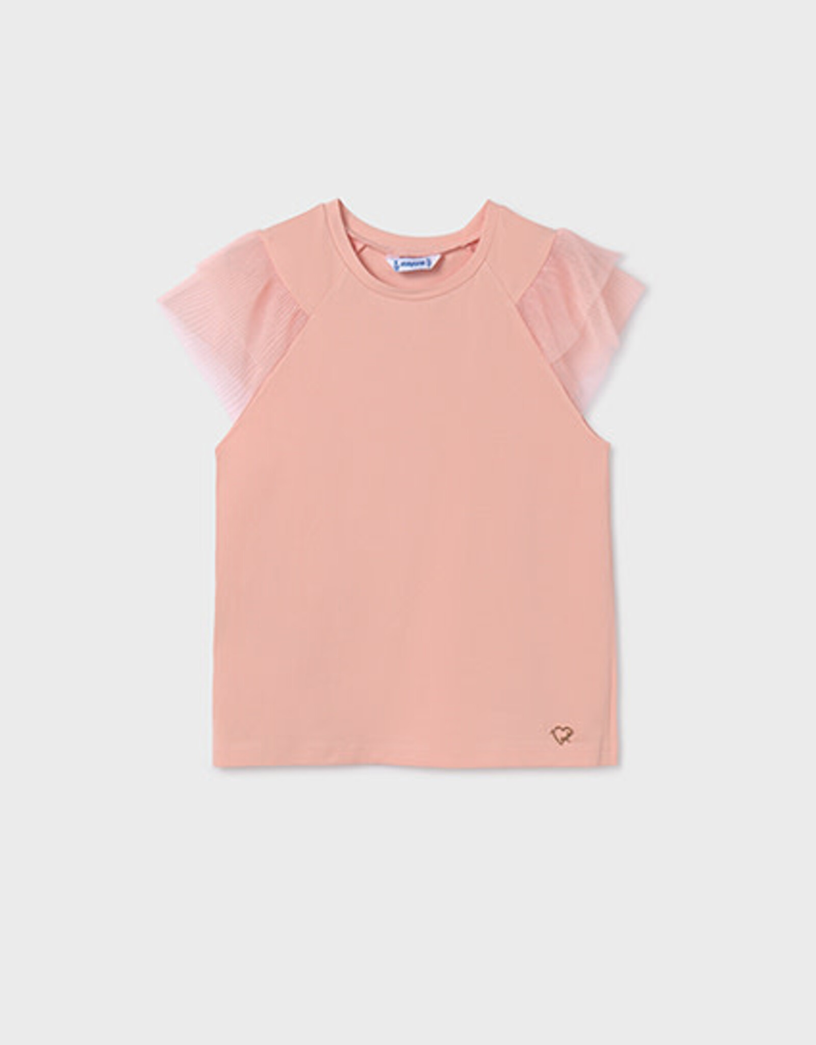 Mayoral Tulip Rose Short Sleeve Shirt