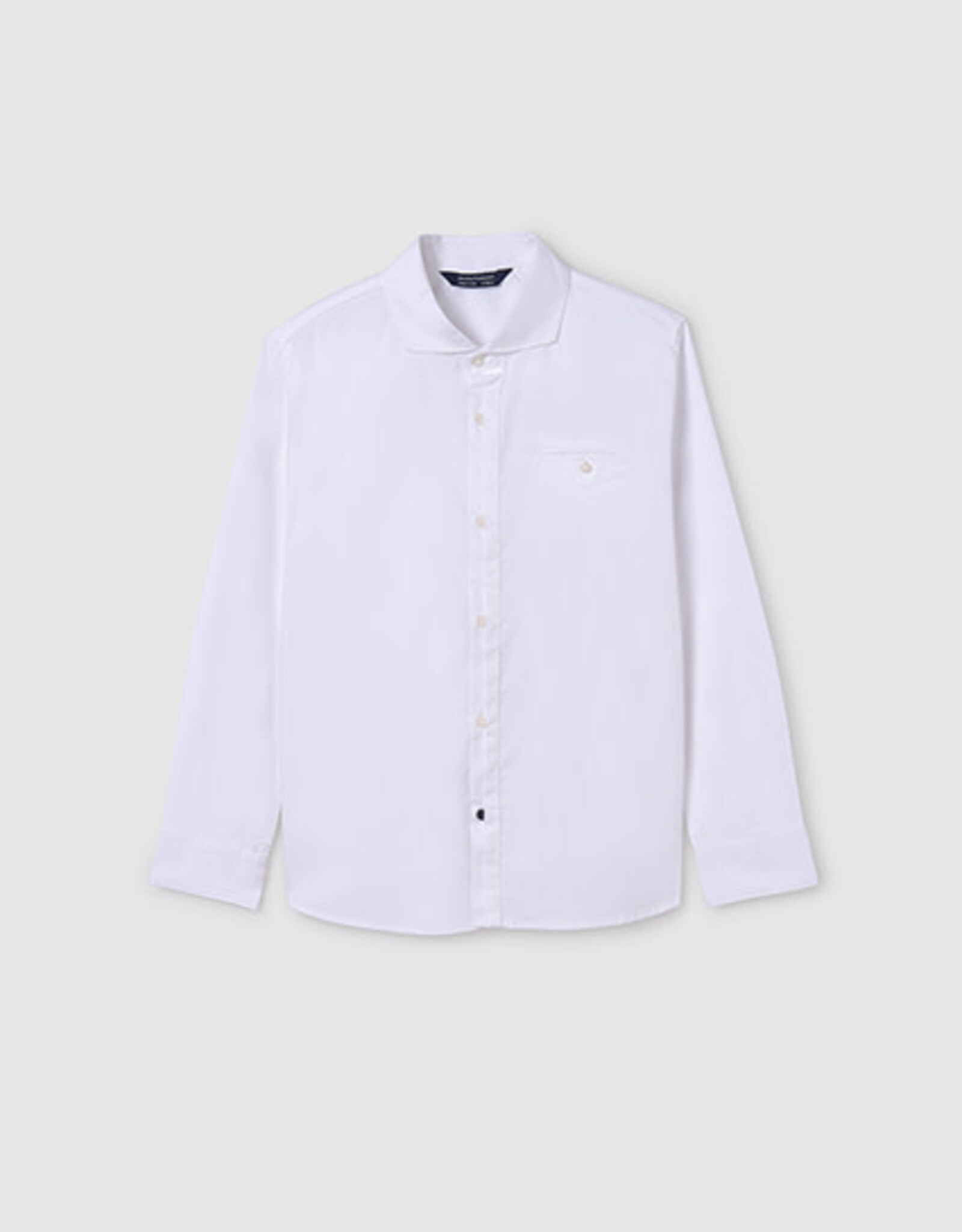 Mayoral Tween White Buttoned Long Shirt