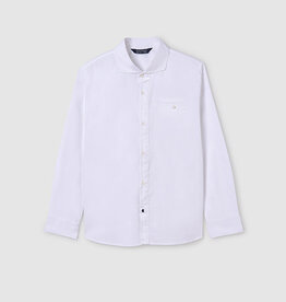 Mayoral Tween White Buttoned Long Shirt