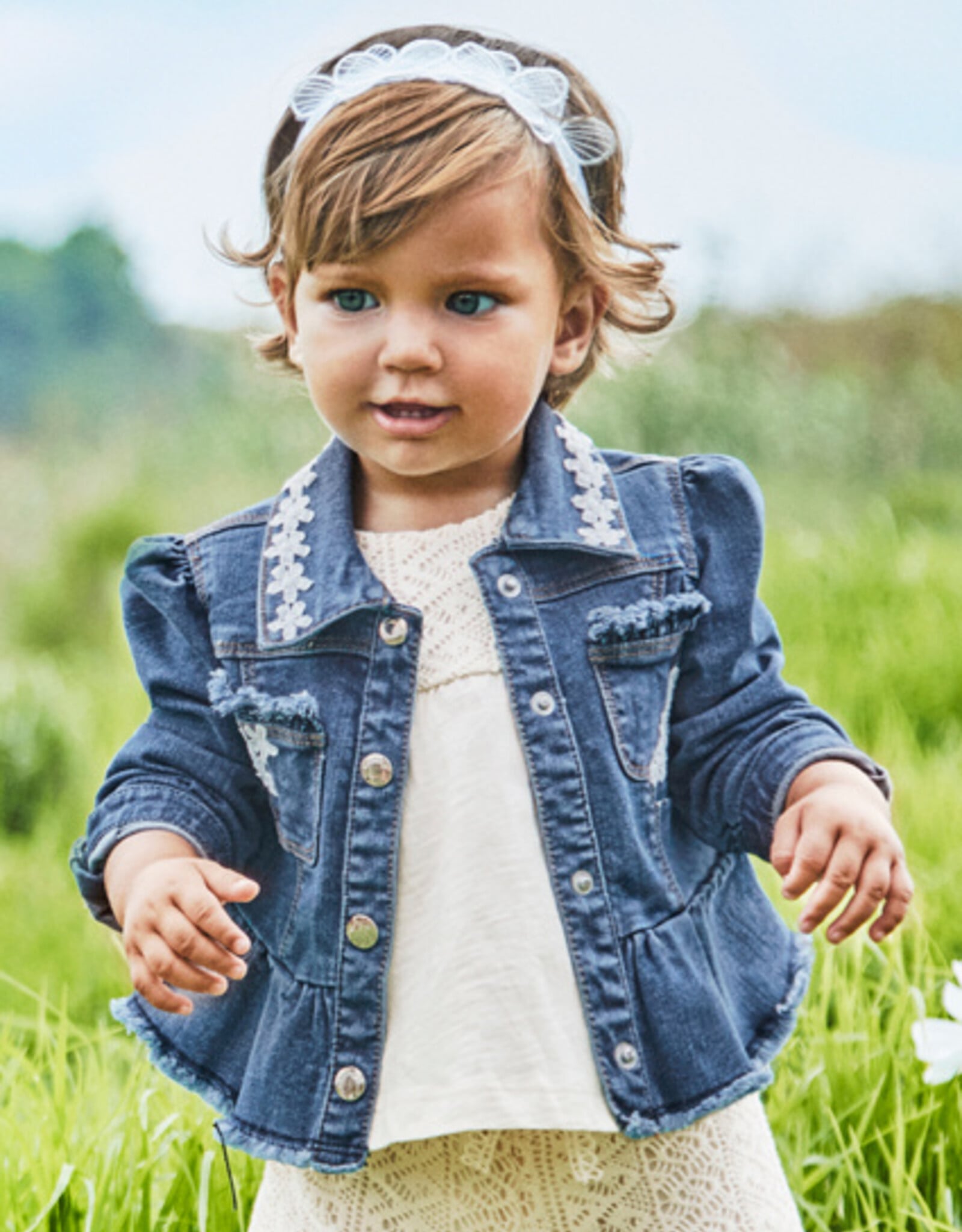 Mayoral Dark Jean Jacket Toddler
