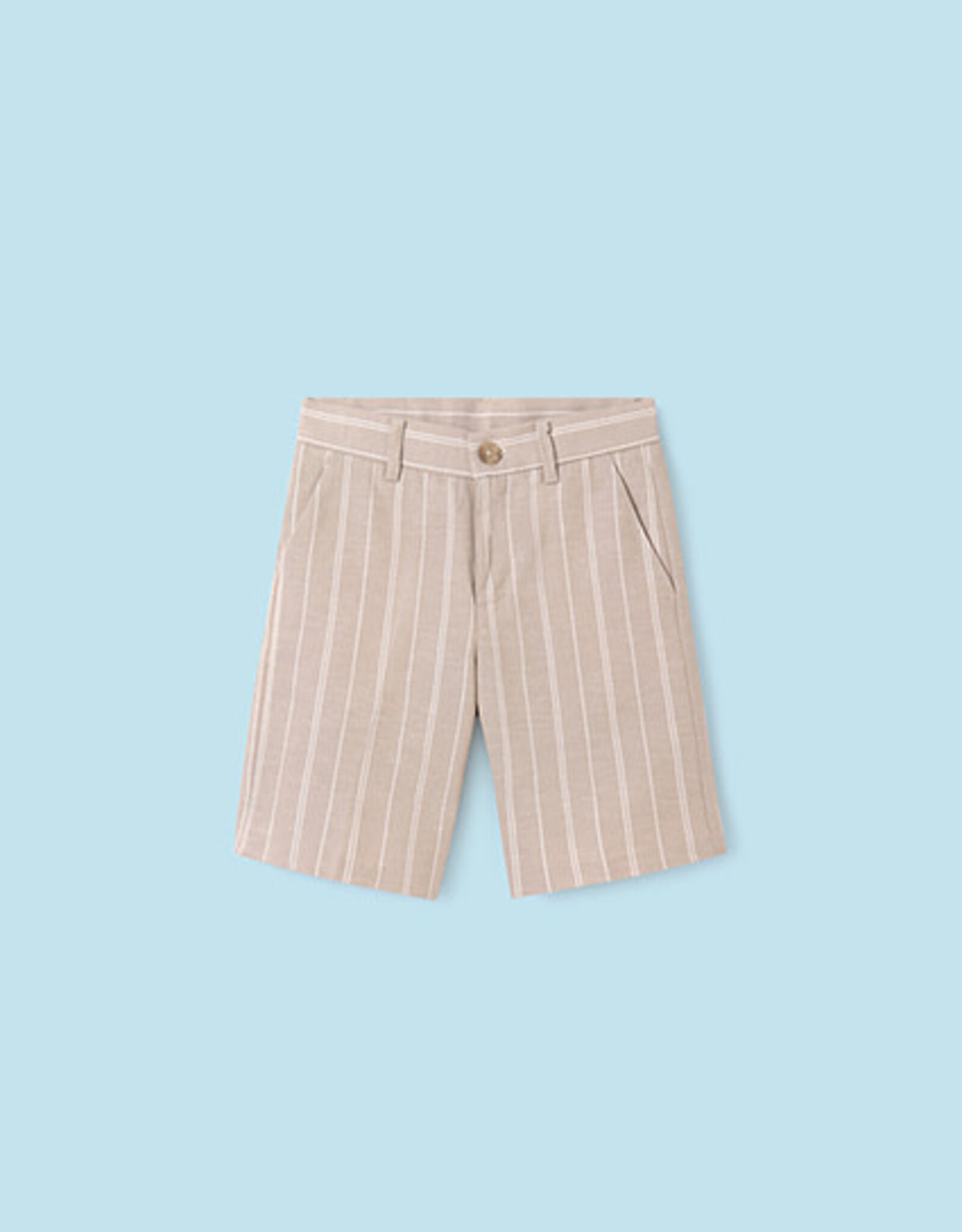 Mayoral Coconut Natural Suiting Bermuda