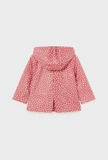 Mayoral Clay Polka Dot Toddler Raincoat