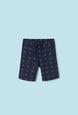 Mayoral Tween Navy Printed Shorts