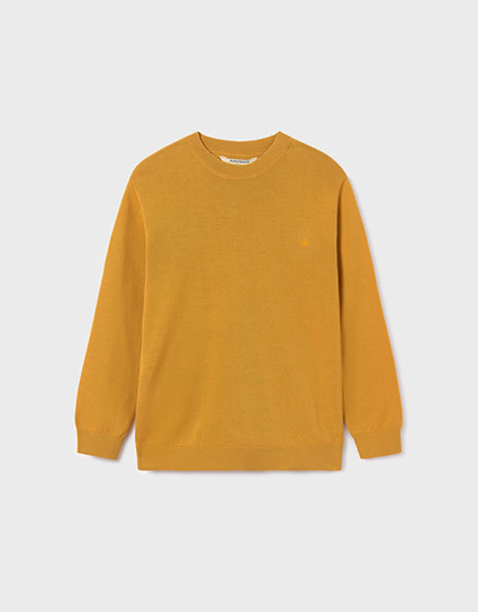 Mayoral Ochre Cotton Sweater