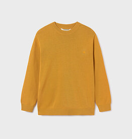 Mayoral Ochre Cotton Sweater