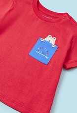 Mayoral Indigo Monsters Swimsuit t-shirt set