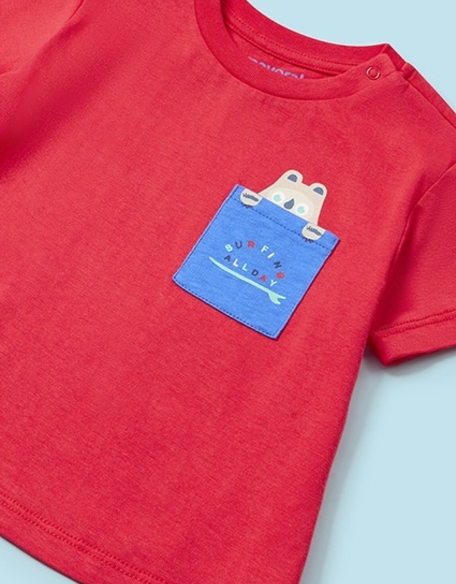 Mayoral Indigo Monsters Swimsuit t-shirt set