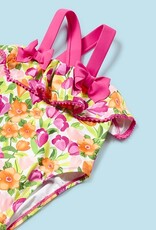 Mayoral Magenta One Piece Swimsuit