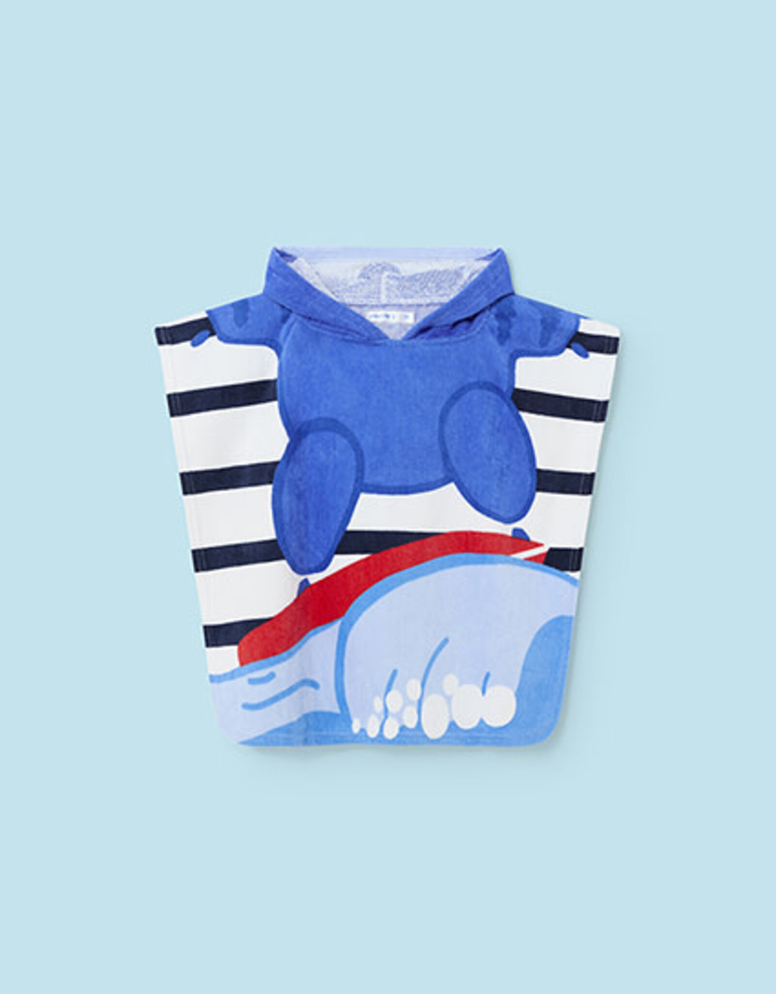 Mayoral Indigo Hooded Towel