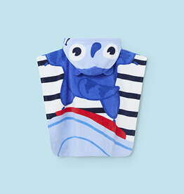 Mayoral Indigo Hooded Towel