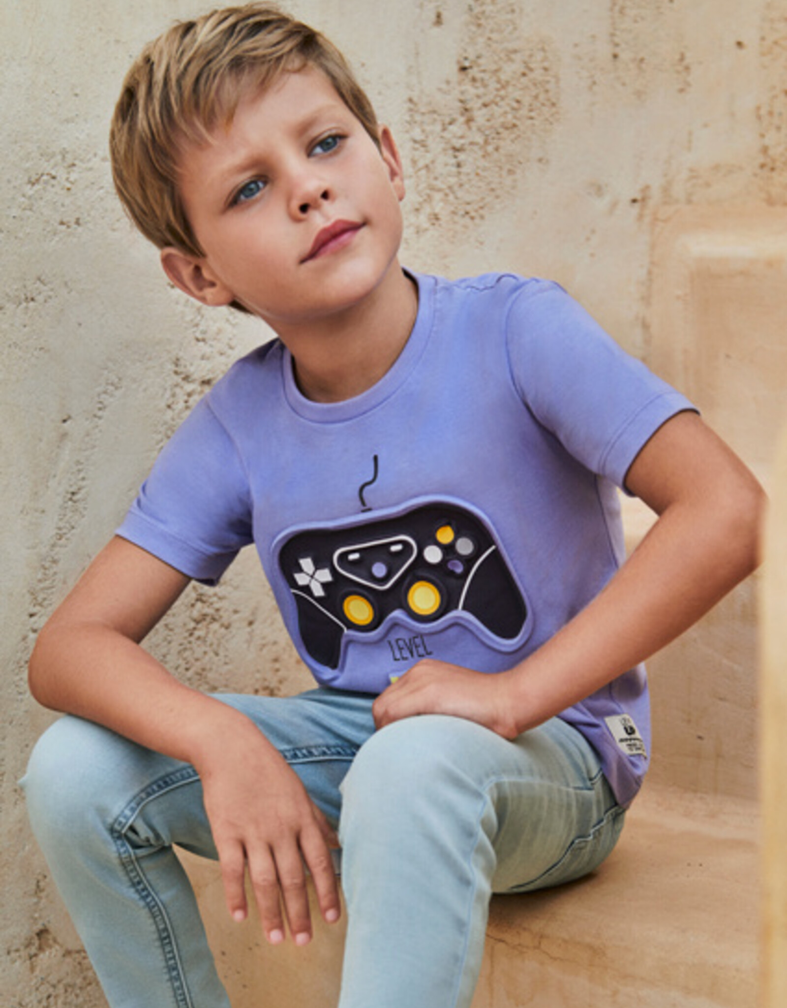 Mayoral Lilac Gamer T-Shirt