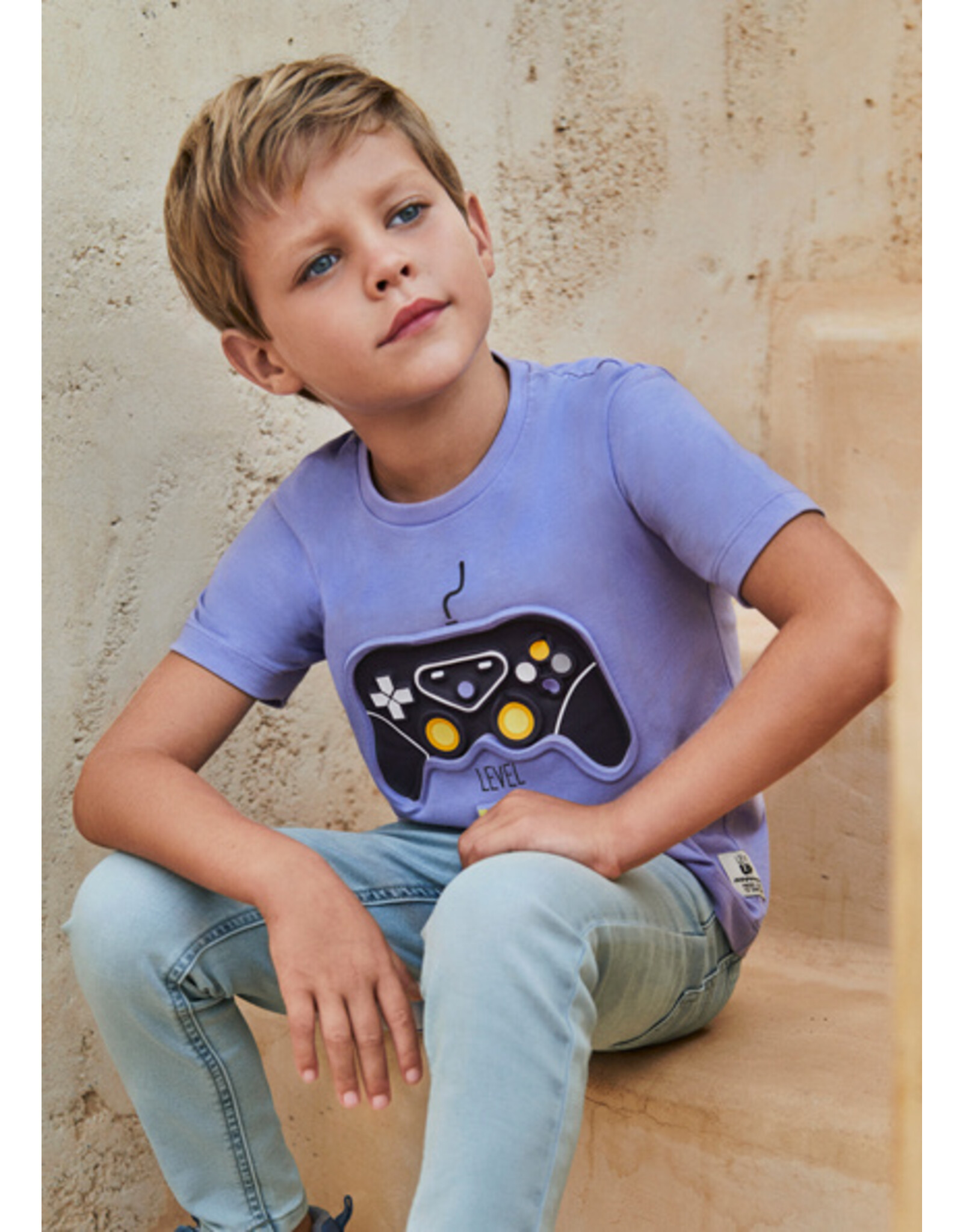 Mayoral Lilac Gamer T-Shirt
