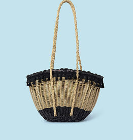 Mayoral Black Woven Bag