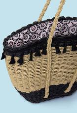 Mayoral Black Woven Bag