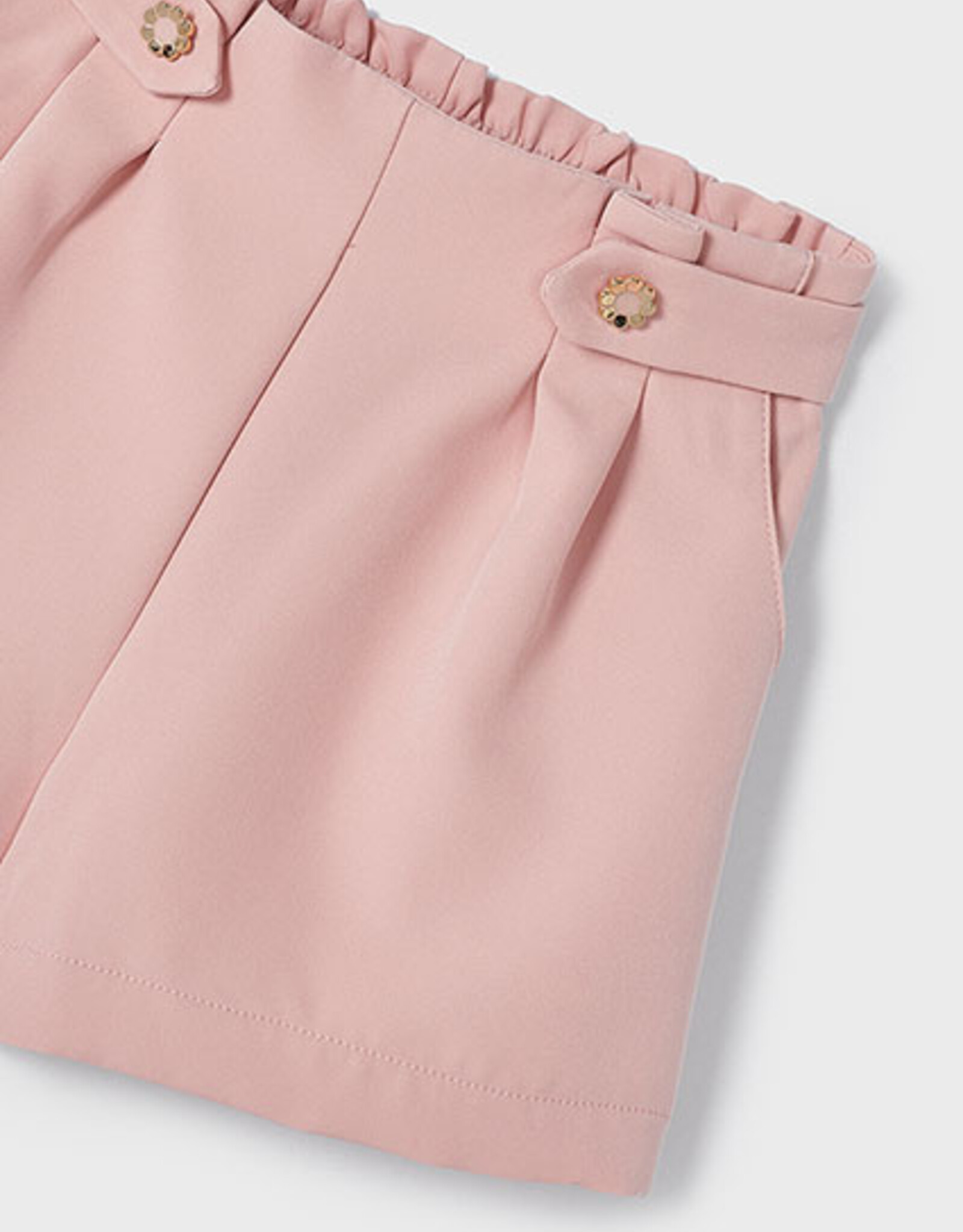 Mayoral Nude Crepe shorts