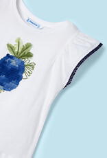 Mayoral Ink Printed Tropics Shorts Set