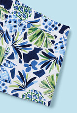 Mayoral Ink Printed Tropics Shorts Set