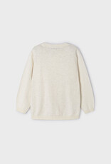 Mayoral Milk Linen Cotton Sweater