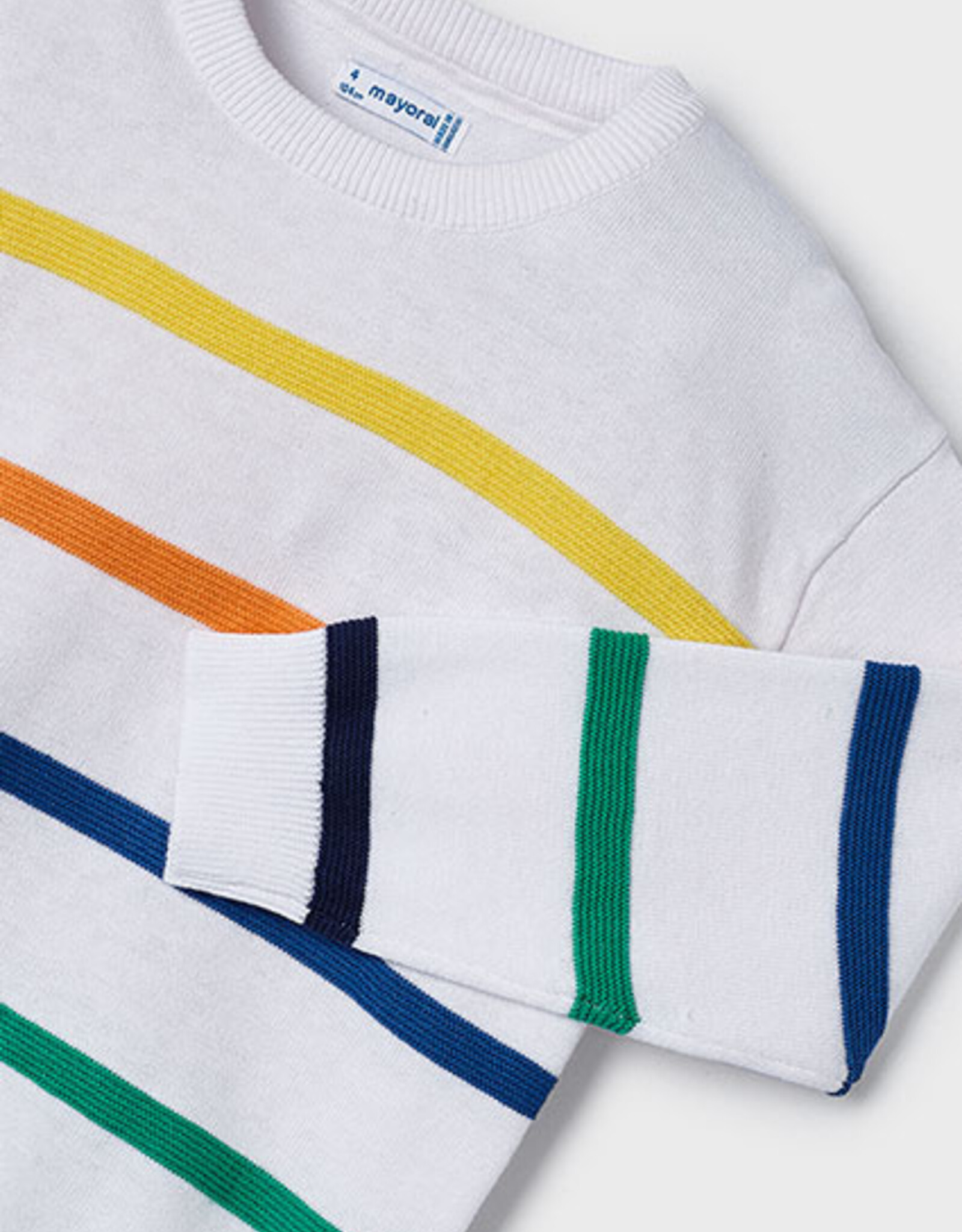 Mayoral Rainbow Stripes Jumper