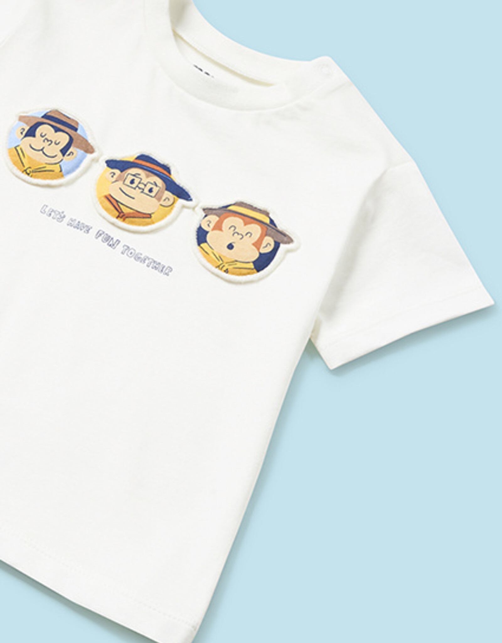 Mayoral Banana Monkeys Knit Set