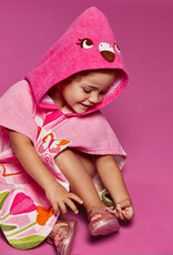 Mayoral Flamingo Hooded Towel Magenta
