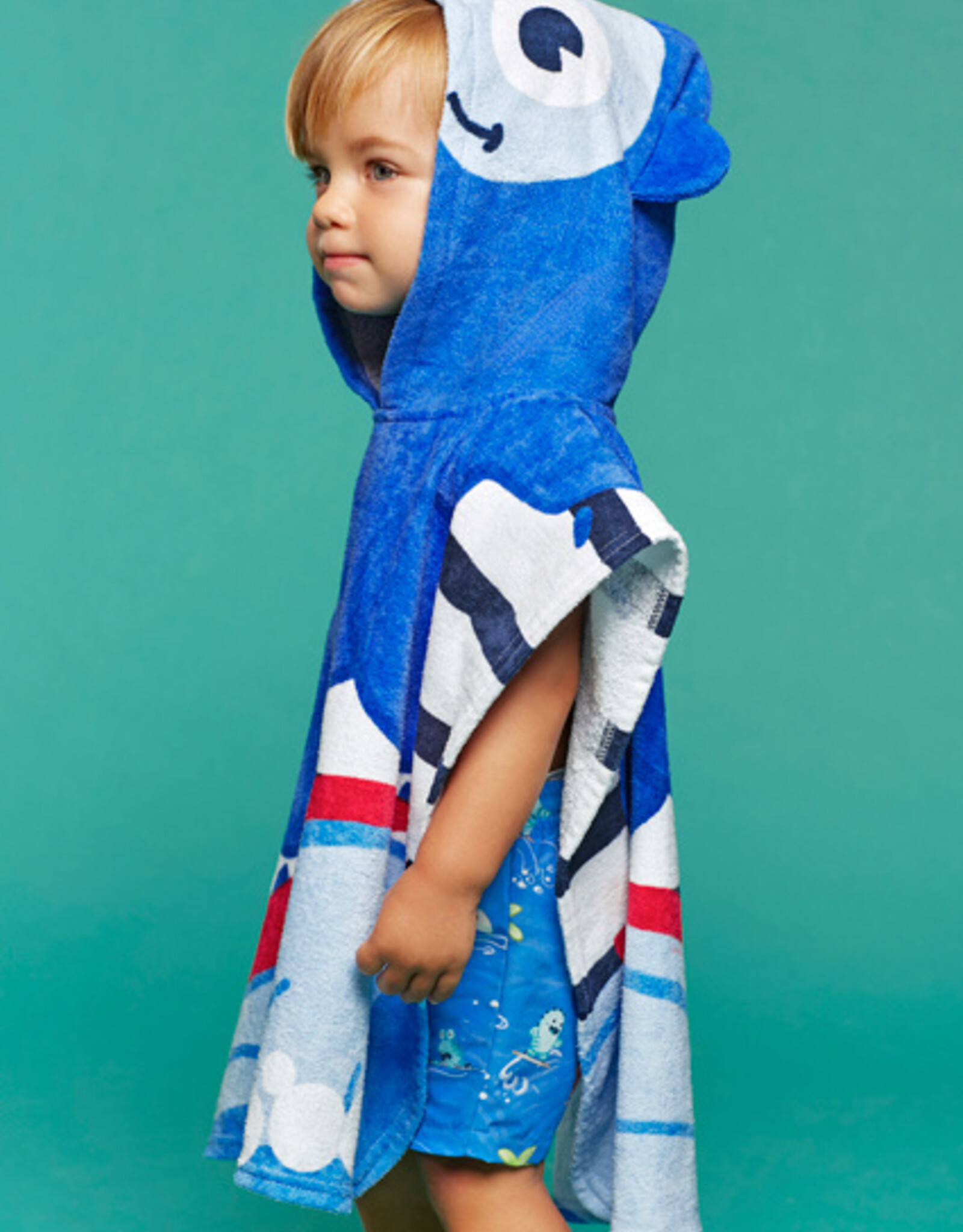 Mayoral Indigo Hooded Towel