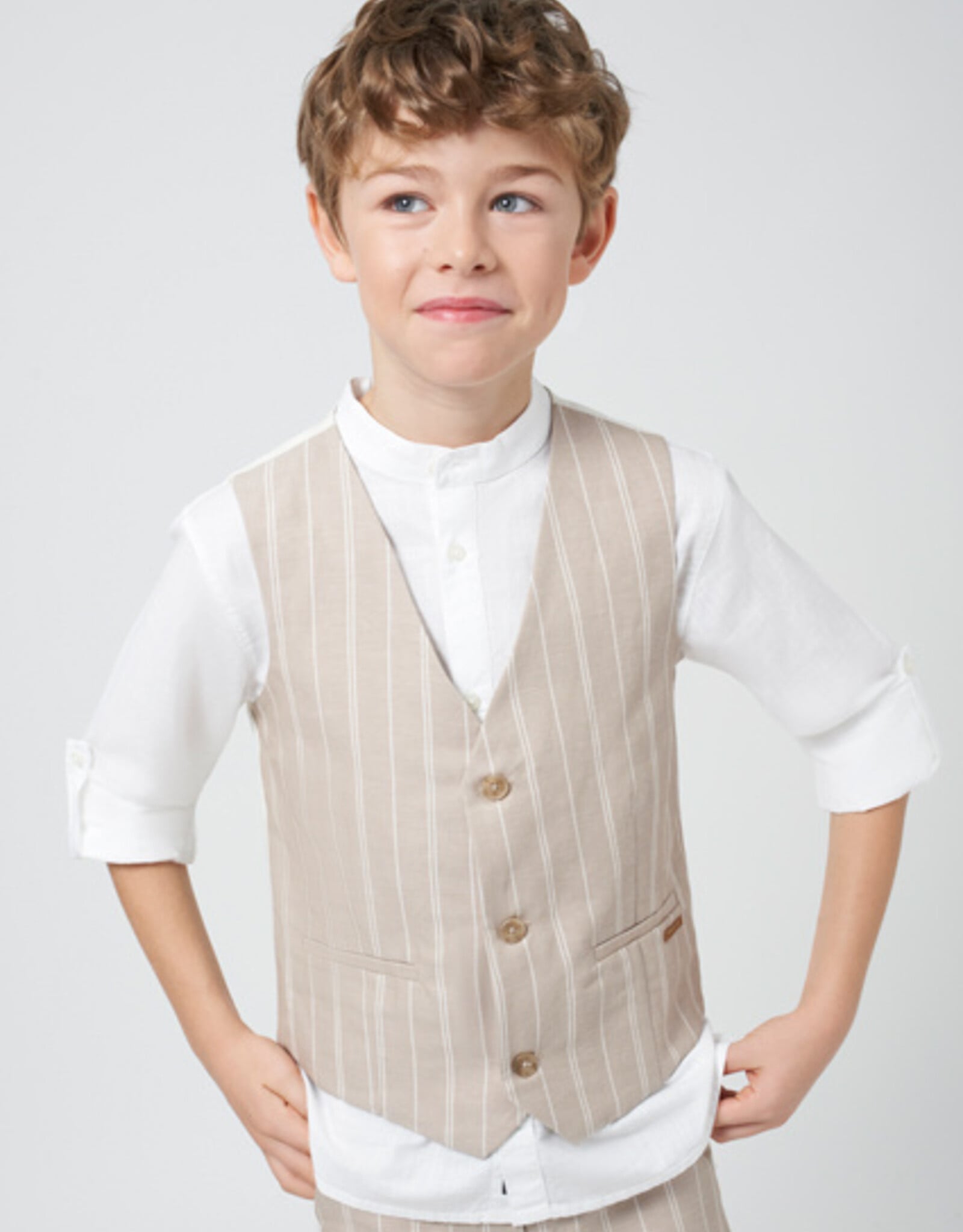 Mayoral Coconut Dressy Vest