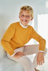 Mayoral Ochre Cotton Sweater