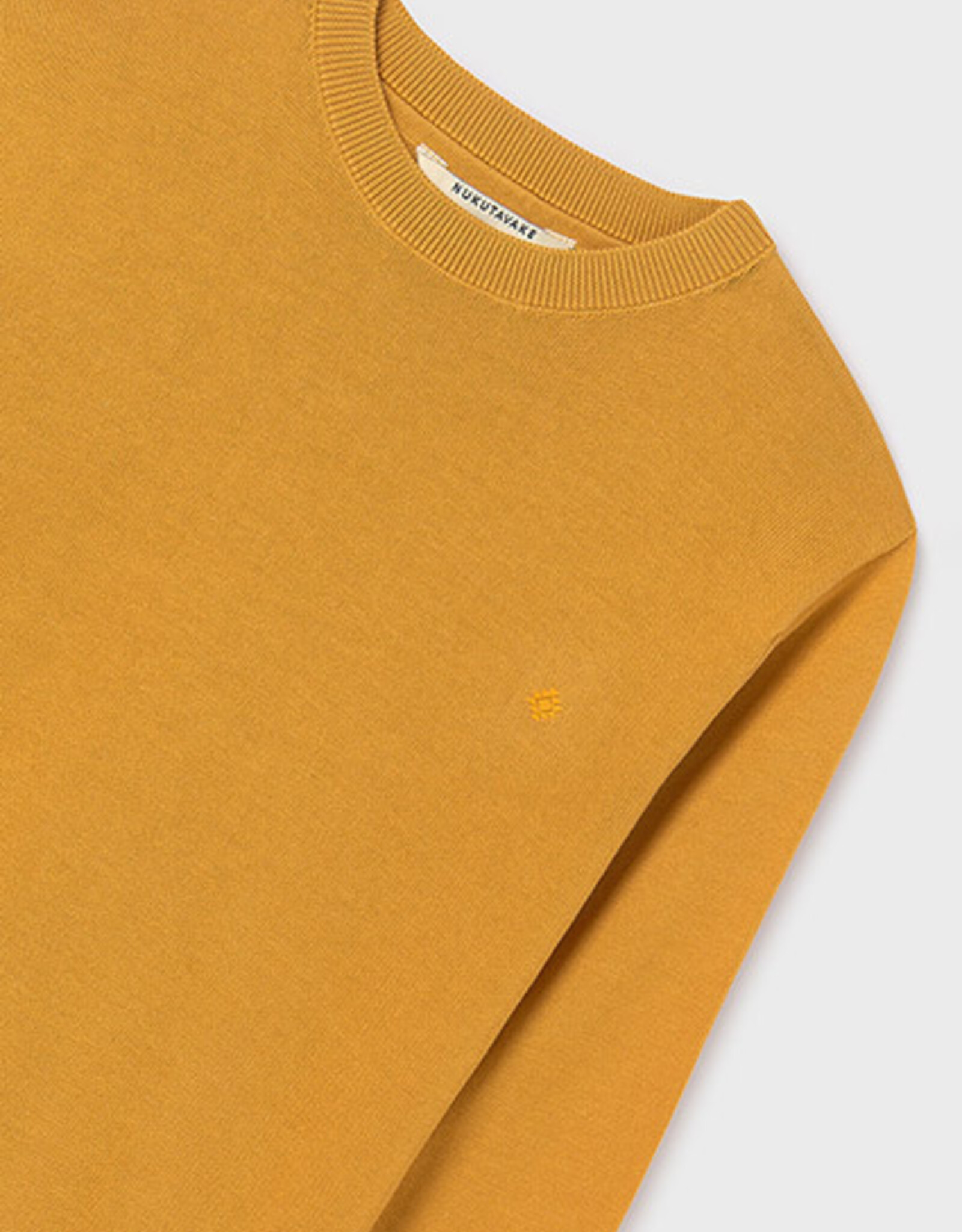 Mayoral Ochre Cotton Sweater