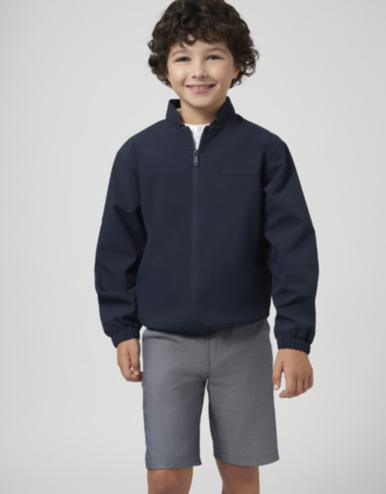 Mayoral Navy Suiting Bermuda