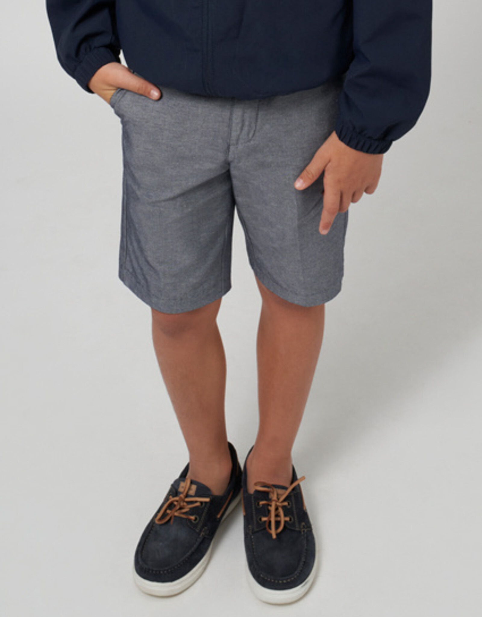 Mayoral Navy Suiting Bermuda