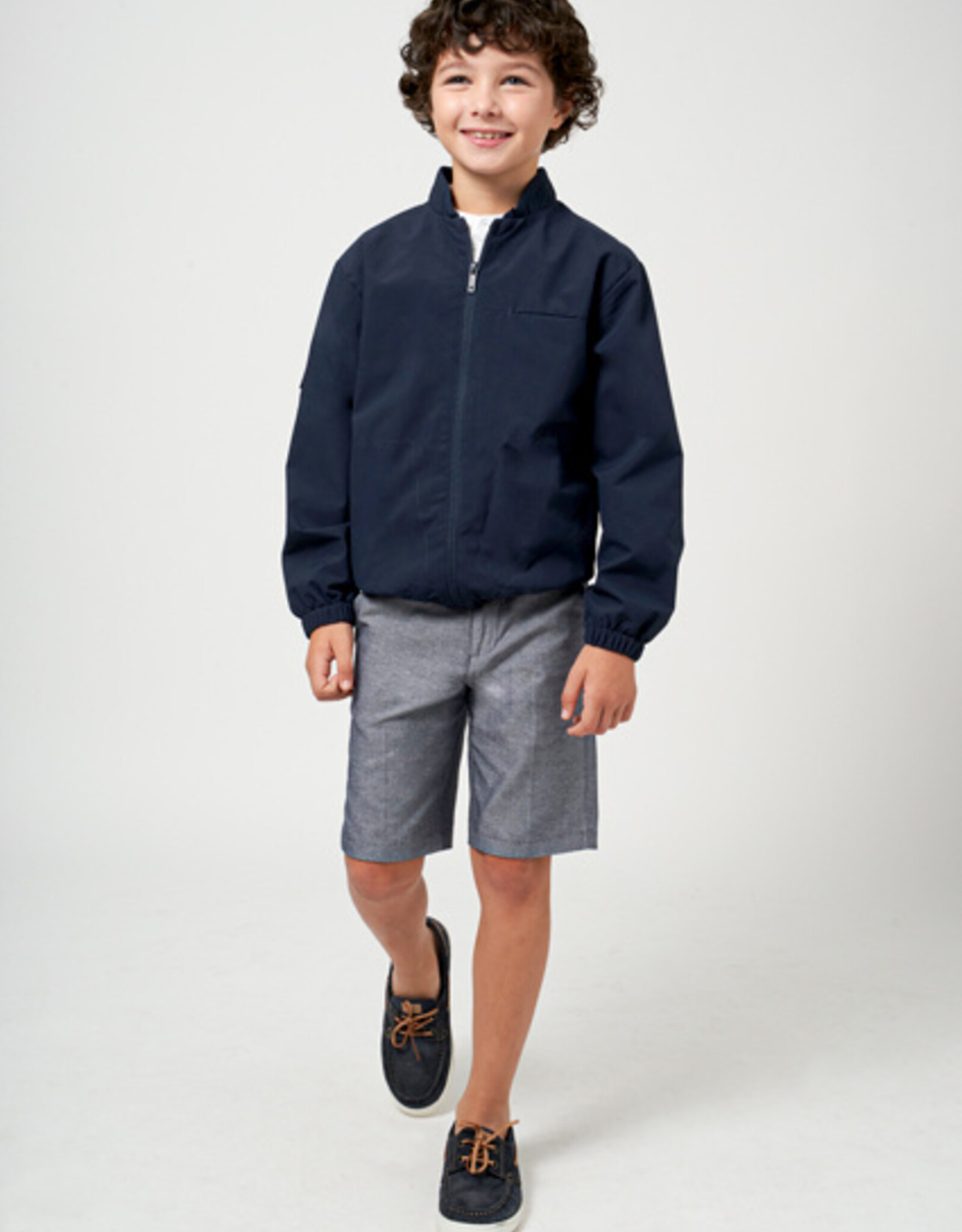 Mayoral Navy Suiting Bermuda
