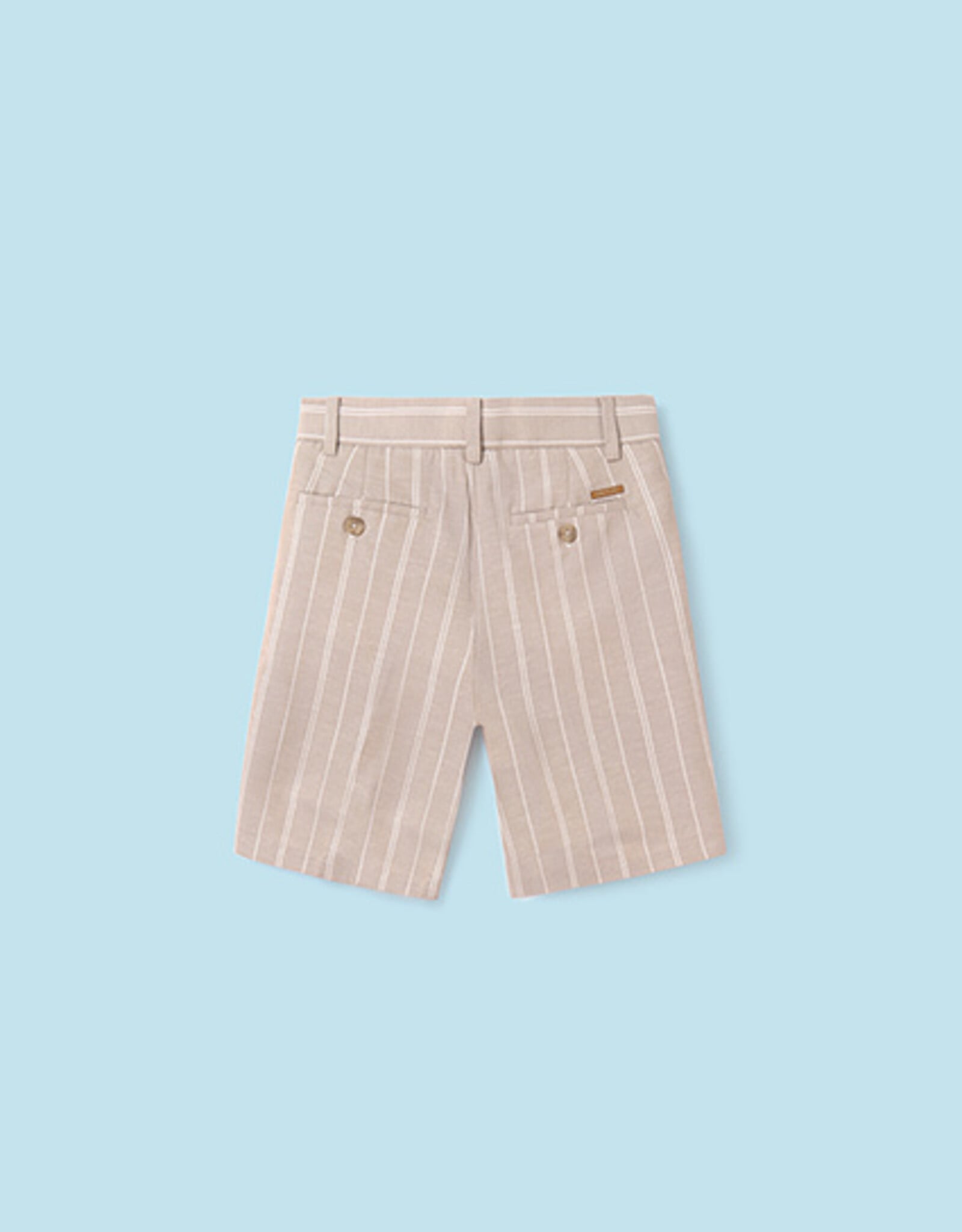 Mayoral Coconut Natural Suiting Bermuda