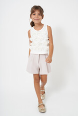 Mayoral Stone Crepe Shorts