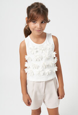 Mayoral Stone Crepe Shorts