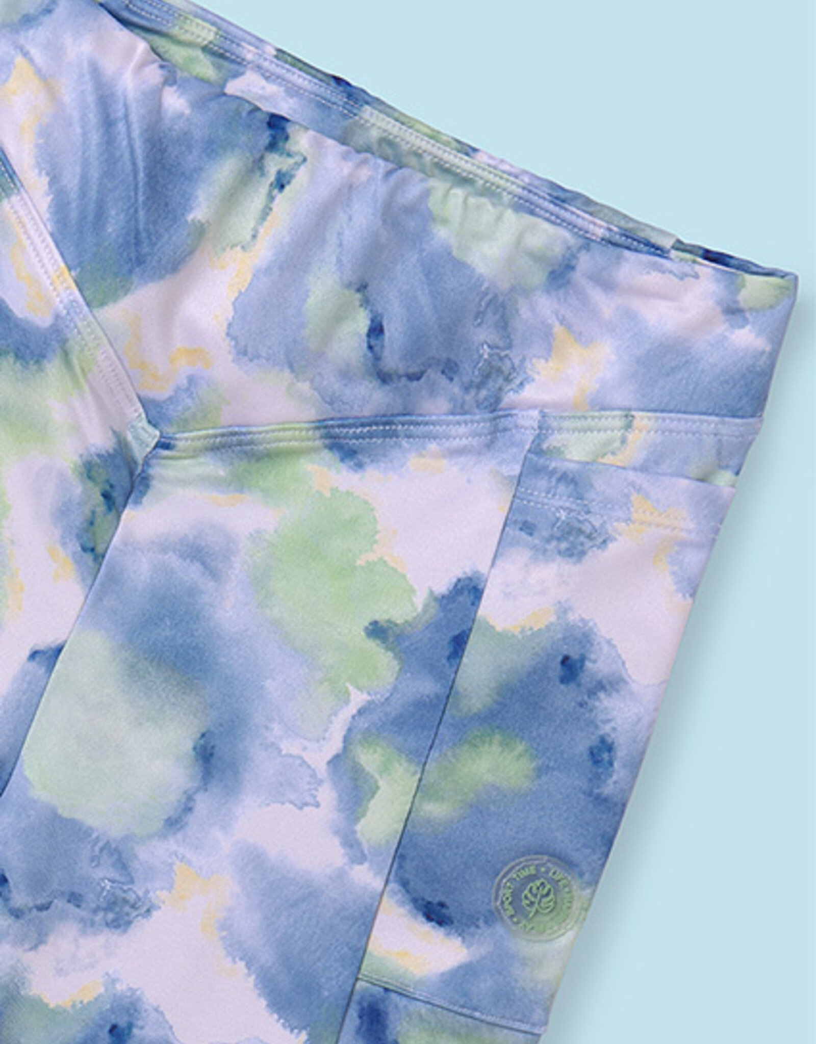 Mayoral Mint Pattern Pants