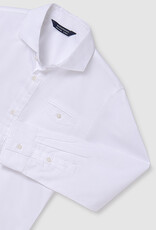 Mayoral Tween White Buttoned Long Shirt
