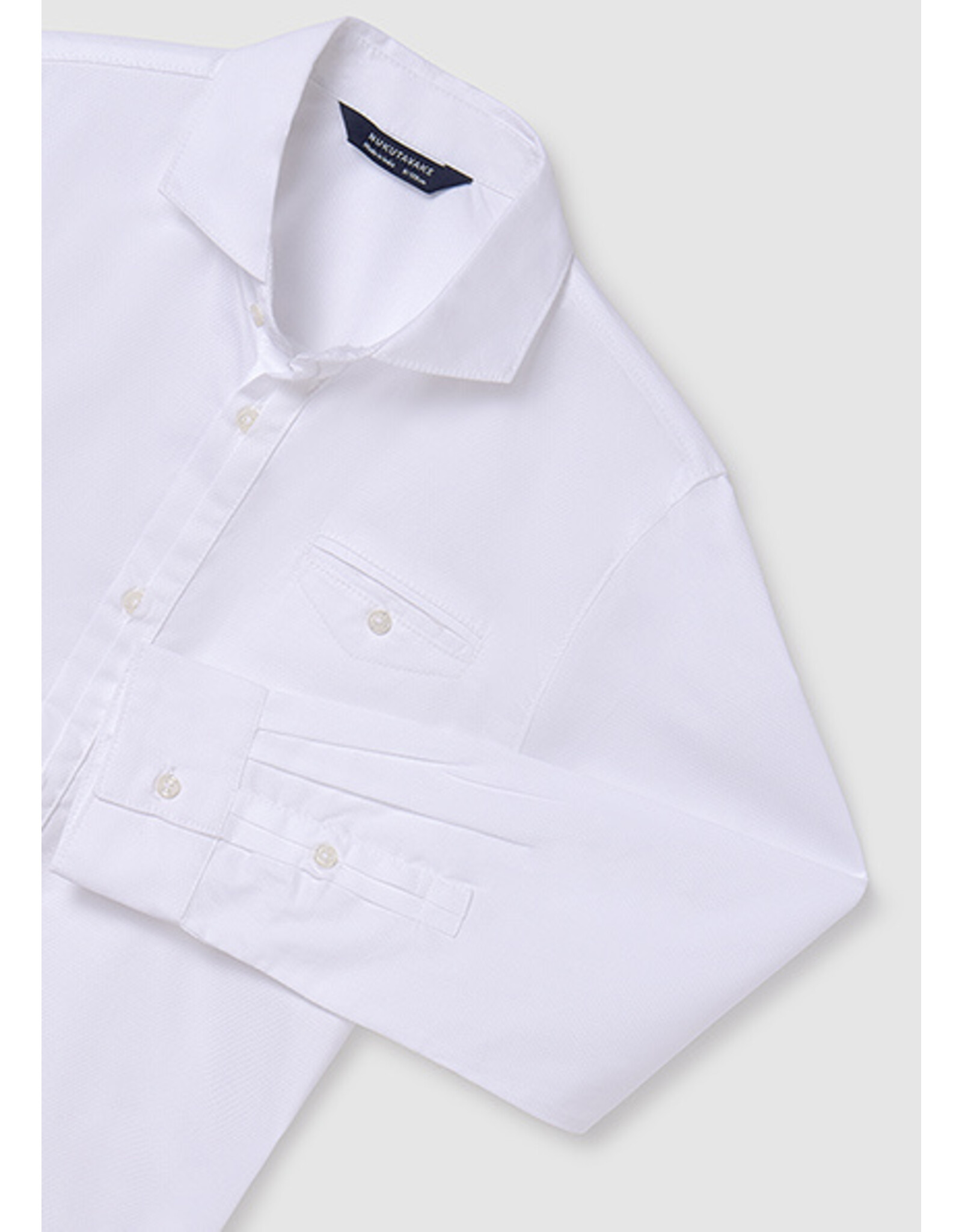 Mayoral Tween White Buttoned Long Shirt