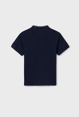 Mayoral Navy Button Polo T-Shirt
