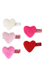 Bows Arts Felt Heart Clip