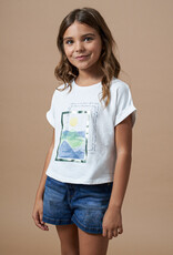 Mayoral White Scenic T-Shirt