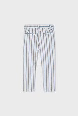 Mayoral Stone Striped Suiting Pants