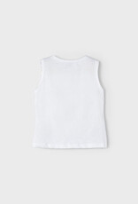 Mayoral White Strap T-shirt