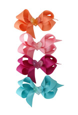 Bows Arts Glitter Heart Charm Toddler Bow