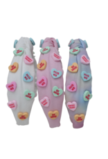Bows Arts Candy Heart Knot Headband