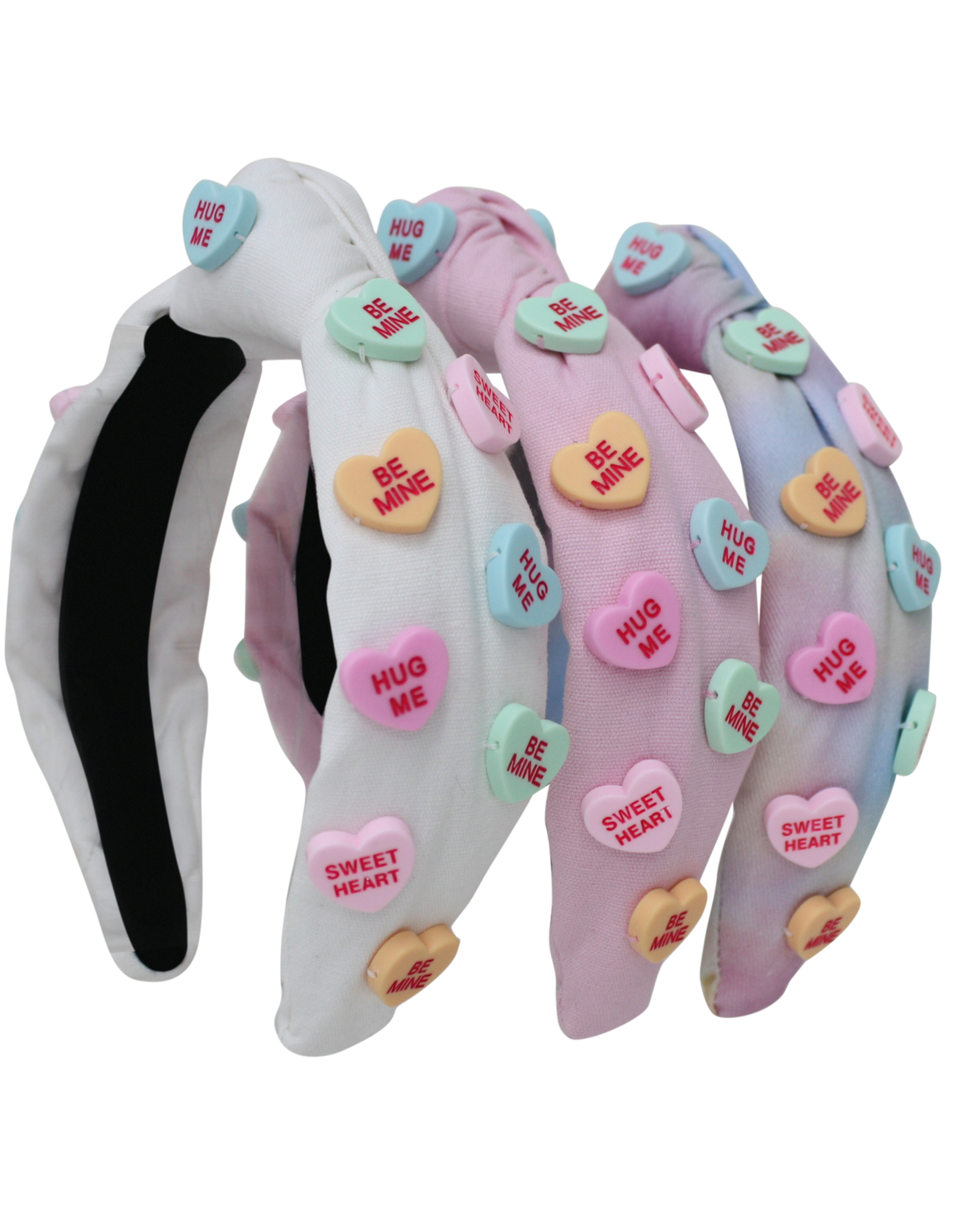 Bows Arts Candy Heart Knot Headband